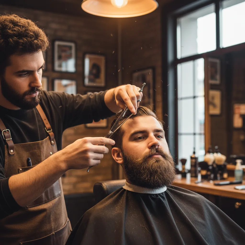 Baard trimmen bij AMI Kappers